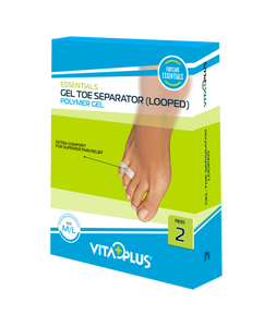 Vitaplus Essentials Gel Toe Separator (Looped) maat M/L