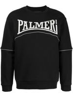 Palmer sweat en coton biologique à logo brodé - Noir - thumbnail