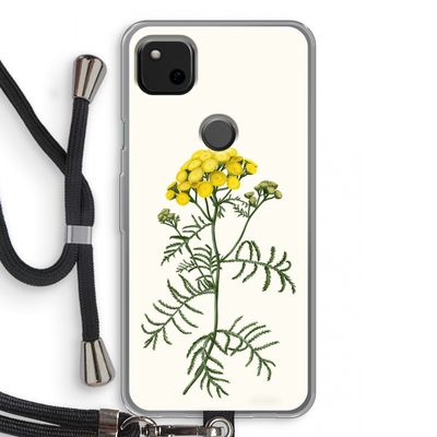Tansy: Pixel 4a Transparant Hoesje met koord
