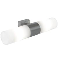 Badkamerlamp ip44 zilver Nordlux &apos;Tangens&apos; boven spiegel