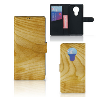 Nokia 5.3 Book Style Case Licht Hout