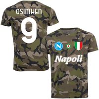Napoli Osimhen 9 Camouflage Team T-Shirt