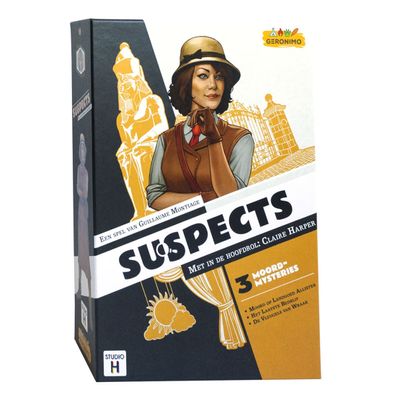 Geronimo Games suspects bordspel