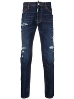 DSQUARED2 jean slim à taille basse - Bleu - thumbnail