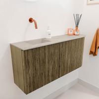 Toiletmeubel Mondiaz Joya Dlux | 91.6 cm | Meubelkleur Dusk | Faye wastafel Opalo Wasbak Links | Zonder kraangat(en) Toiletmeubel Mondiaz Joya Dlux | 91.6 cm | Meubelkleur Dusk | Faye wastafel Opalo Wasbak Links | Zonder kraangat(en)