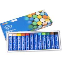 Creativ Company Mungyo maxi oliepastel, dikte 17 mm, diverse kleuren, 12 stuk/ 1 doos