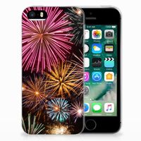 Apple iPhone SE | 5S Silicone Back Cover Vuurwerk - thumbnail