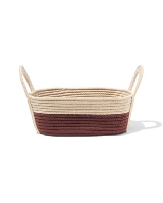 HEMA Mand 34x13cm Touw Beige