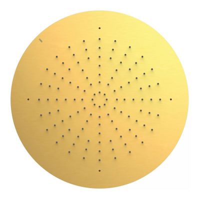 Hoofddouche Tres Exclusive | 50 cm | Rond | 24k Goud mat