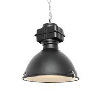 QAZQA Industriële hanglamp zwart 53,5 cm - Sicko - thumbnail