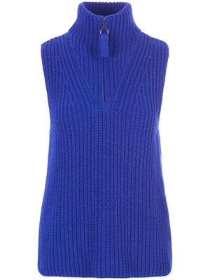 Slip-over schipperstruikraag Van oui blauw