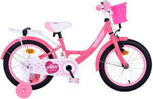 Volare Meisjesfiets Ashley 16 Inch 23 cm Meisjes Terugtraprem Donkerroze