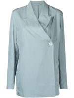 REMAIN blazer à simple boutonnage - Bleu