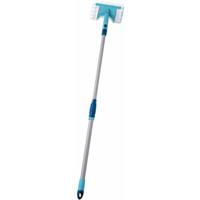 Leifheit Wannen/Fliesenreiniger Flexi Pad Evolution mit Teleskopstiel 41700 1 stuk(s)