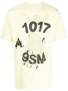 1017 ALYX 9SM t-shirt en coton à logo imprimé - Jaune