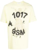 1017 ALYX 9SM t-shirt en coton à logo imprimé - Jaune - thumbnail