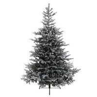 Kunst kerstboom Grandis fir 575 tips met sneeuw 120 cm - thumbnail