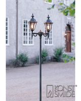Lantaarnlamp Pallas 2-lichts 60.5cm matzwart exclusief paal 527-750