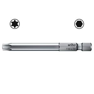 WIHA Lange Standaard bit TORX E 6,3 7045Z T6x90 (1 stuks)