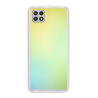 Minty mist pastel: Samsung Galaxy A22 4G Transparant Hoesje