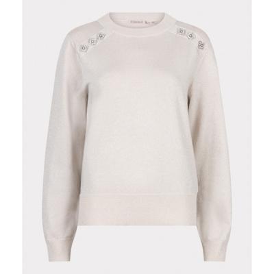 Esqualo - Beige | Dames | Trui | Beige | L | regular | Kamst mode
