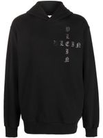 Philipp Plein hoodie Gothic Plein à manches longues - Noir