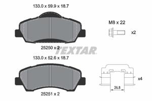 Textar Remblokset 2525004