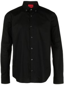 HUGO chemise boutonnée à manches longues - Noir