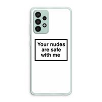 Safe with me: Samsung Galaxy A52s 5G Transparant Hoesje