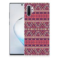 Samsung Galaxy Note 10 Plus | TPU bumper | Aztec Paars