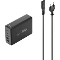 Hama USB-laadstation 140 W Zwart