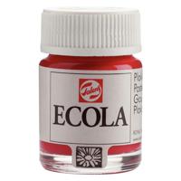 Bruynzeel Ecola plakkaatverf fles 16ml karmijn 318 - thumbnail