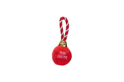 Beeztees Beeztees Kerstbal Jingle Pluche 25x10x8cm