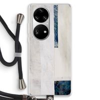 Meet you there: Huawei P50 Pro Transparant Hoesje met koord