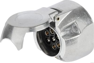 HERTH+BUSS contactdoos 7-pin socket outlet at 12v 16 a (1.5 mm2)bel