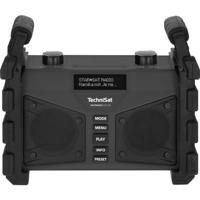 TechniSat DIGITRADIO 230 OD Bouwradio DAB+, VHF (FM) AUX, Bluetooth, USB Oplaadbaar, Waterdicht, Spatwaterbestendig, Stofdicht Zwart - thumbnail