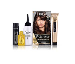 L’Oréal Paris Préférence 4 - Middenbruin - Haarverf met Color extender