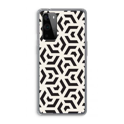 Crazy pattern: OnePlus 9 Pro Transparant Hoesje
