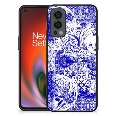 Telefoonhoesje OnePlus Nord 2 Angel Skull Blauw