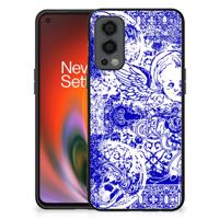 Telefoonhoesje OnePlus Nord 2 Angel Skull Blauw