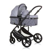 Chipolino Amore Opvouwbare 3-in-1 Kinderwagen met Luiertas Ash Grey - thumbnail