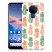 Nokia 5.4 | Siliconen Case | Ananas