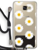 Margrietjes: Samsung Galaxy A5 (2016) Transparant Hoesje met koord