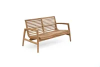 Own Living loungebank buton 2-zits teak
