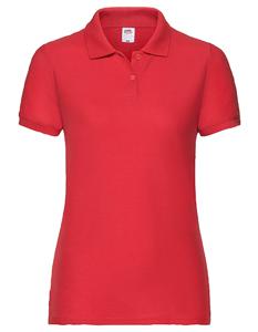 Fruit Of The Loom F517 Ladies´ 65/35 Polo - Red - XL