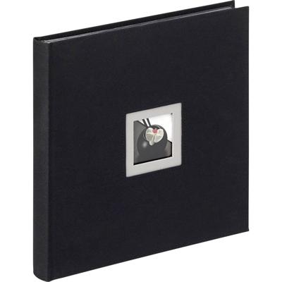walther+ design FA-217-B Fotoalbum (b x h) 30 cm x 30 cm Zwart 50 bladzijden