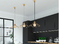 Plafondlamp DENNOU goud Plafondlamp DENNOU goud
