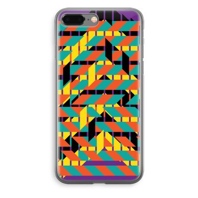 Skew Bee 2: iPhone 8 Plus Transparant Hoesje