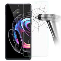 Motorola Edge 20 Pro Arc Edge Screenprotector van gehard glas - 9H - thumbnail