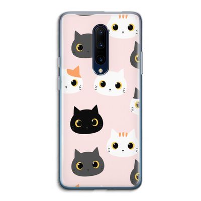 Katten: OnePlus 7 Pro Transparant Hoesje